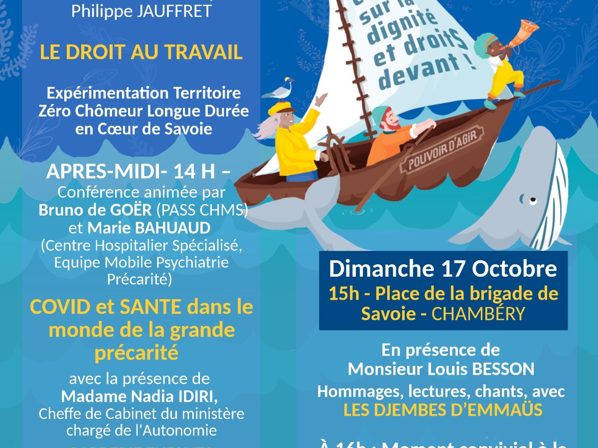 Journée du refus de la misère 16&17 octobre&nbsp;2021